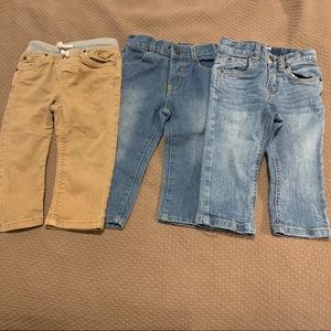 🚨3 pairs size 18 months boy’s jeans
